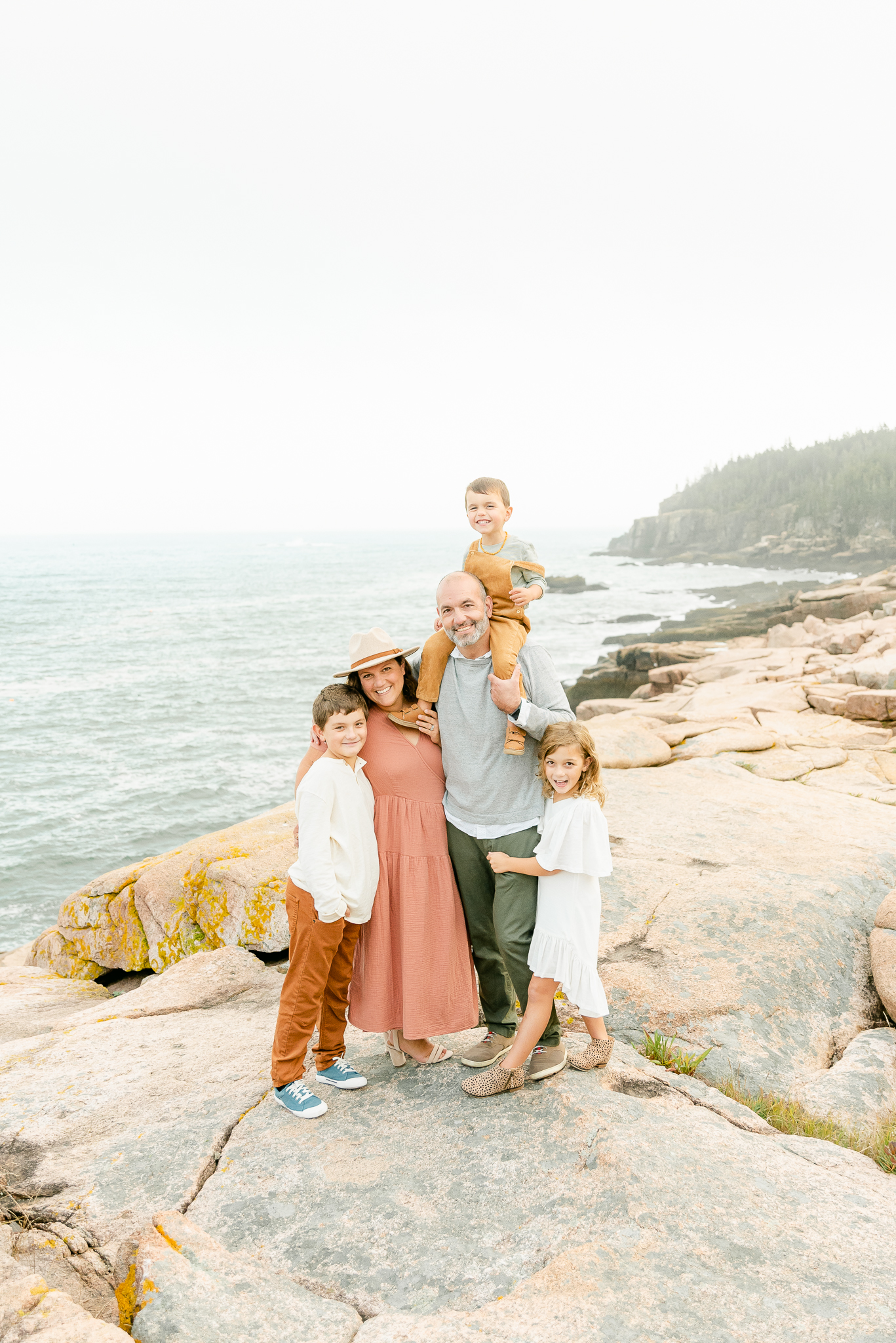 family portraits acadia in national park