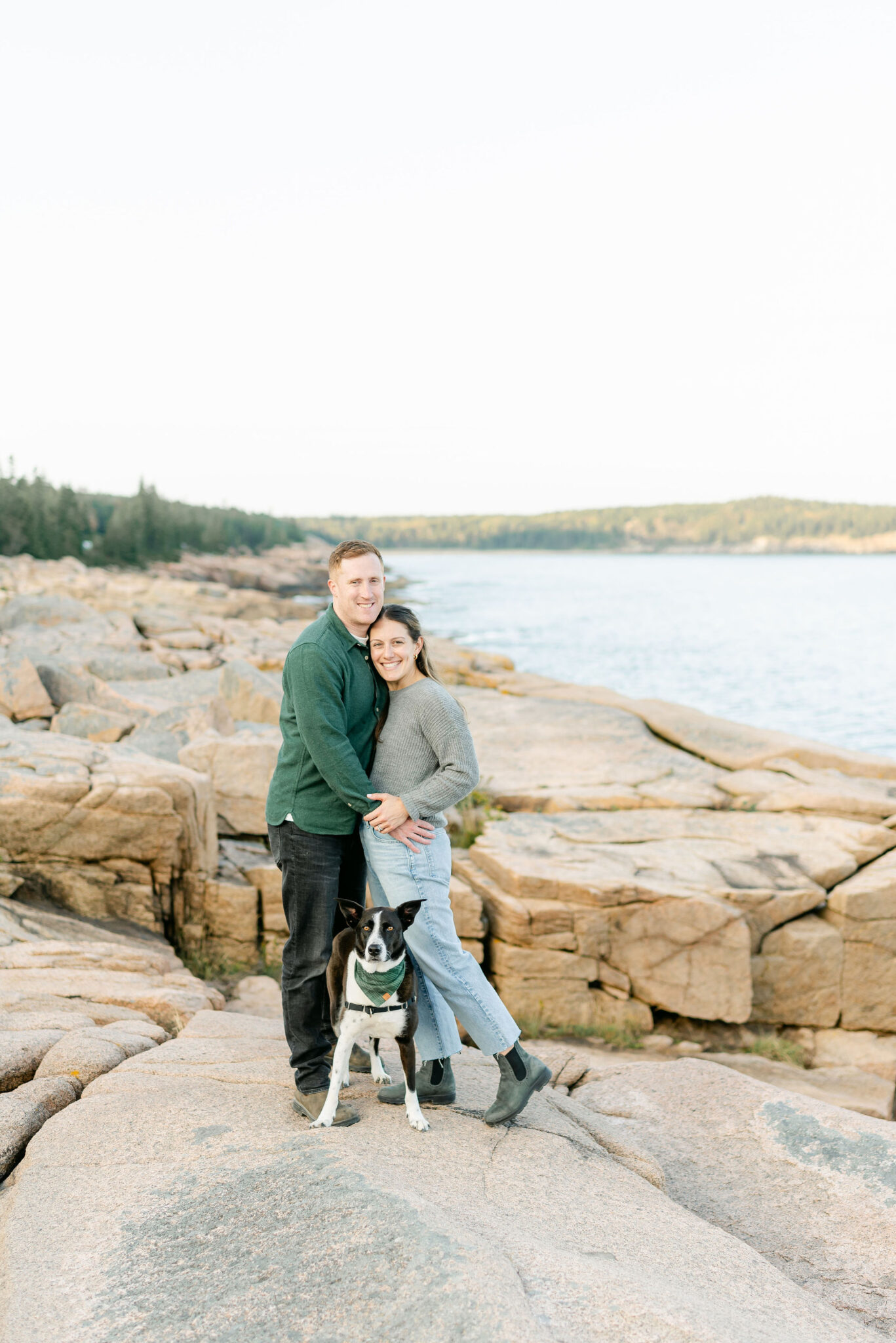 Honeymoon Photos With Your Dog in Acadia National Park