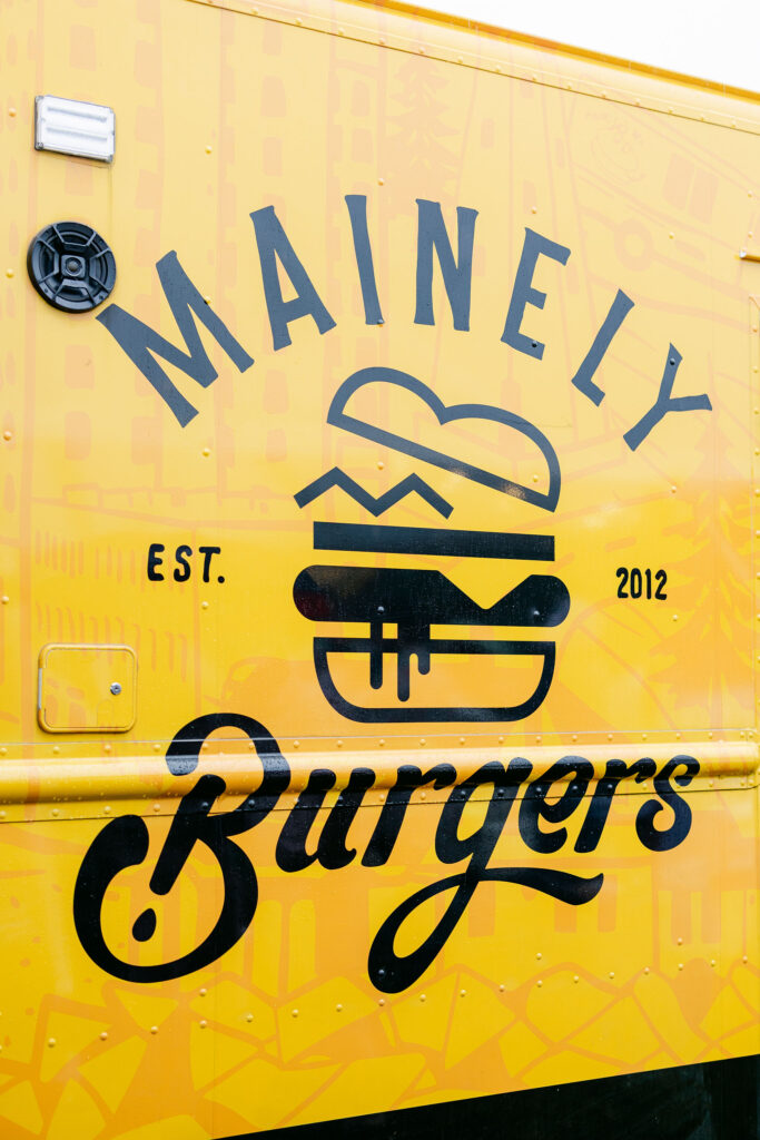 mainely burgers food truck wedding unique catering