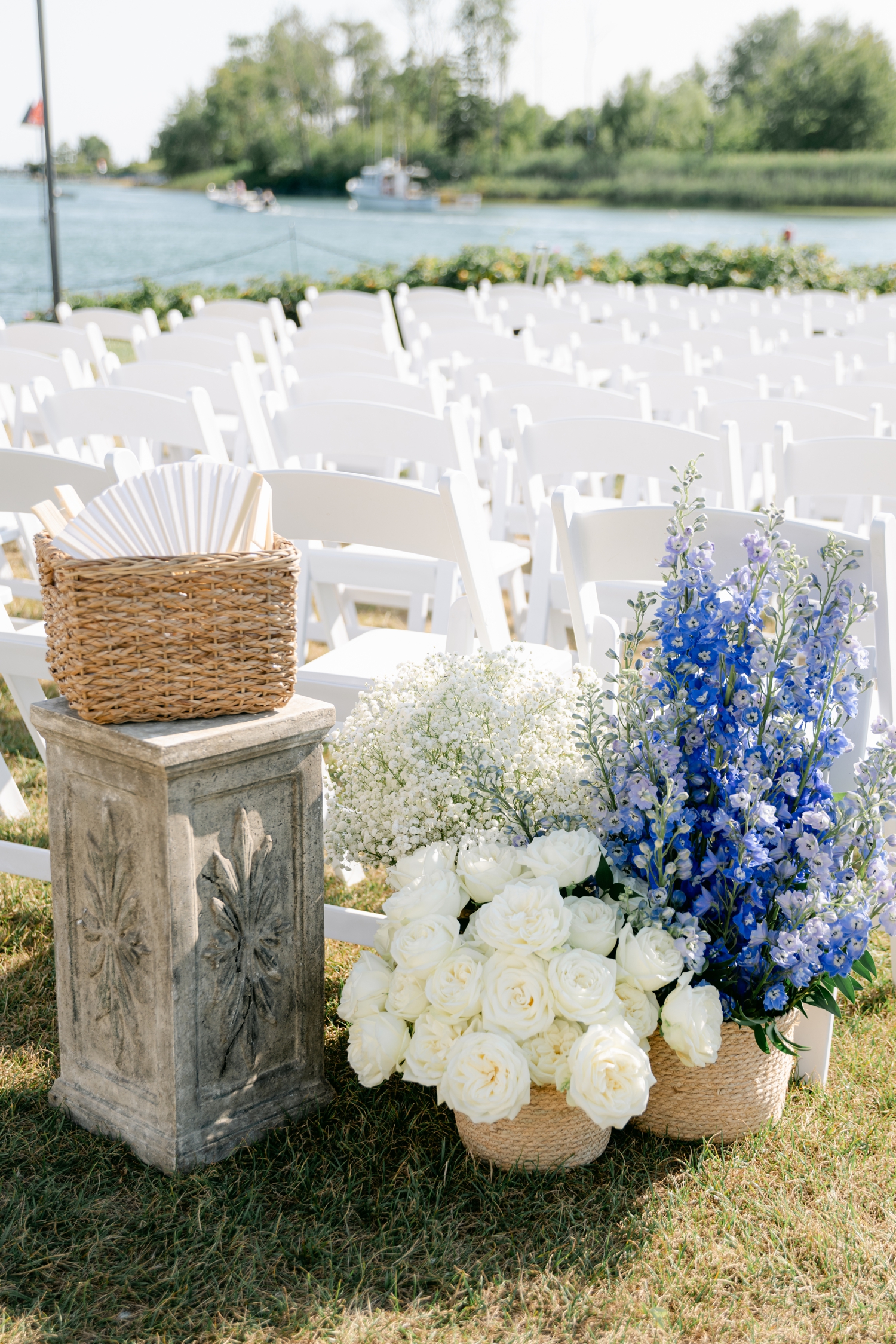 A tented coastal wedding at The Nonantum Resort in Kennebunkport, Maine by Maine Wedding Photographer Emily Brianne Photography