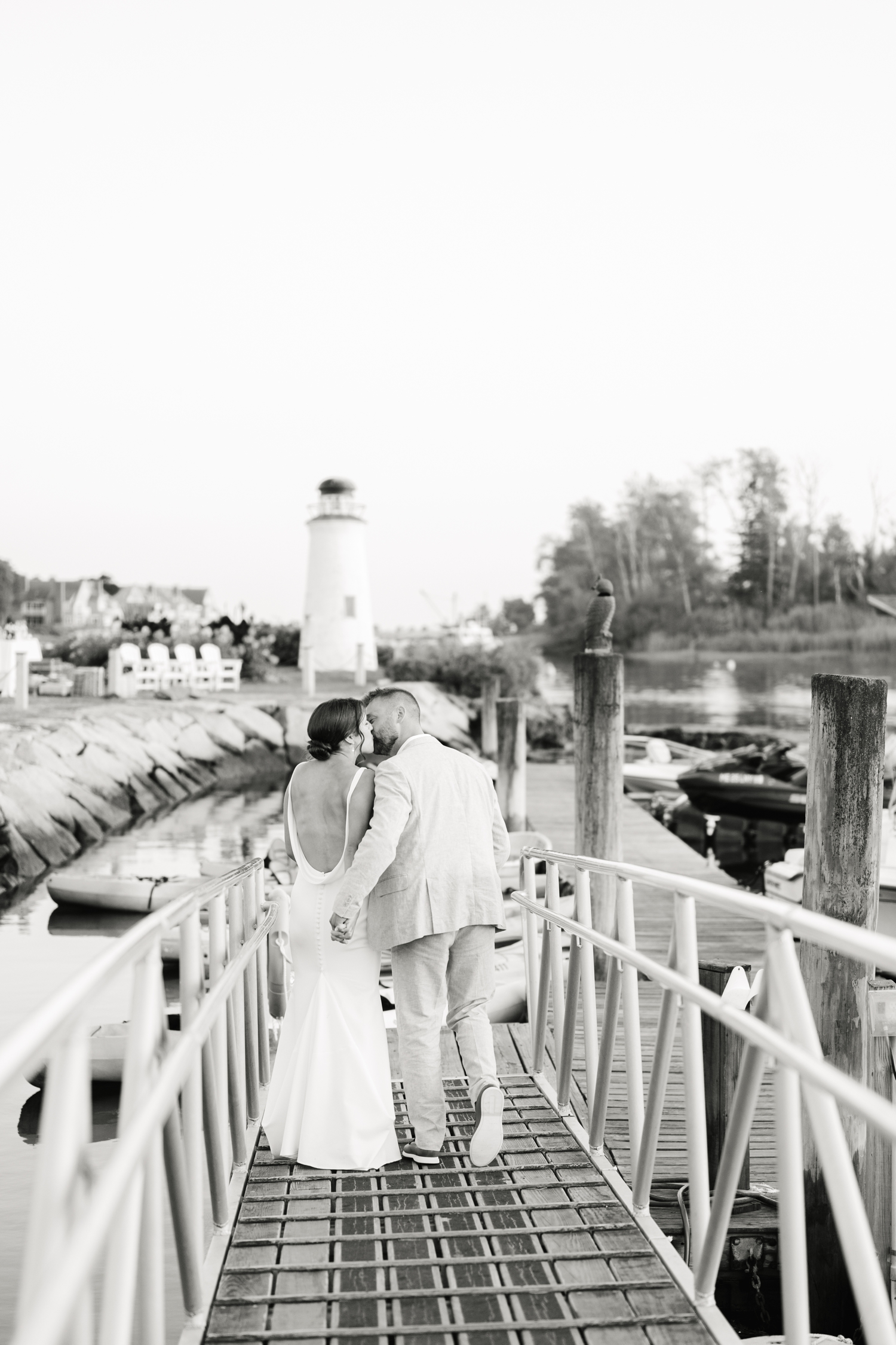 A tented coastal wedding at The Nonantum Resort in Kennebunkport, Maine by Maine Wedding Photographer Emily Brianne Photography