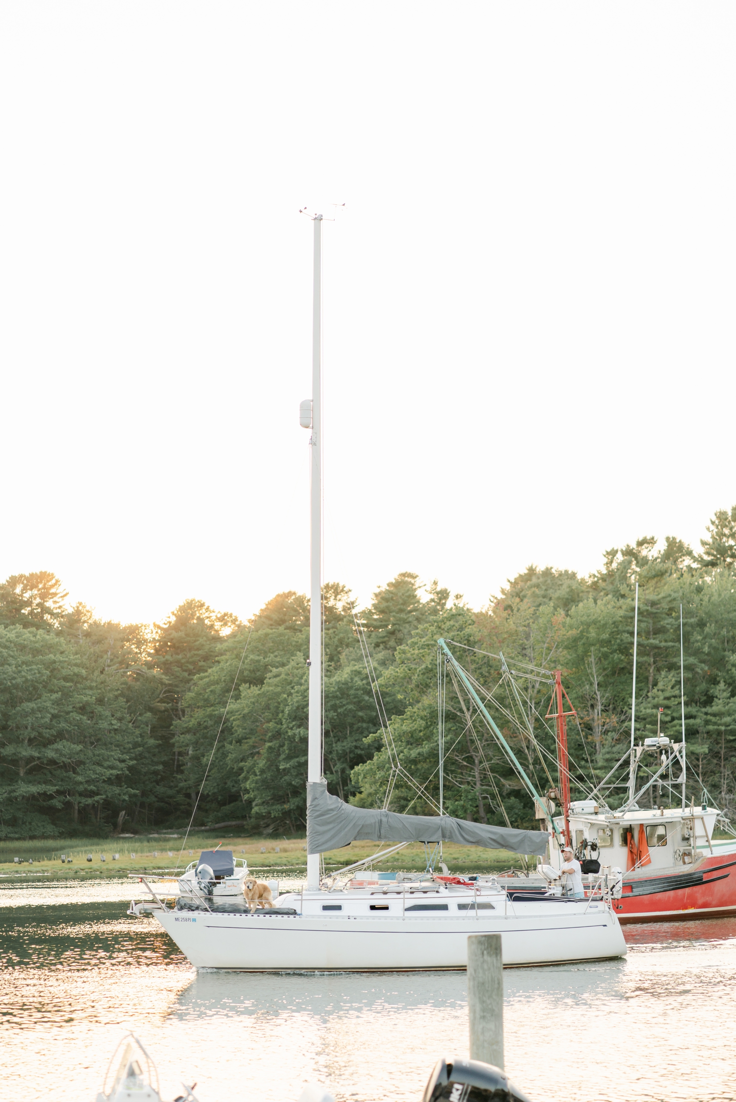 A tented coastal wedding at The Nonantum Resort in Kennebunkport, Maine by Maine Wedding Photographer Emily Brianne Photography