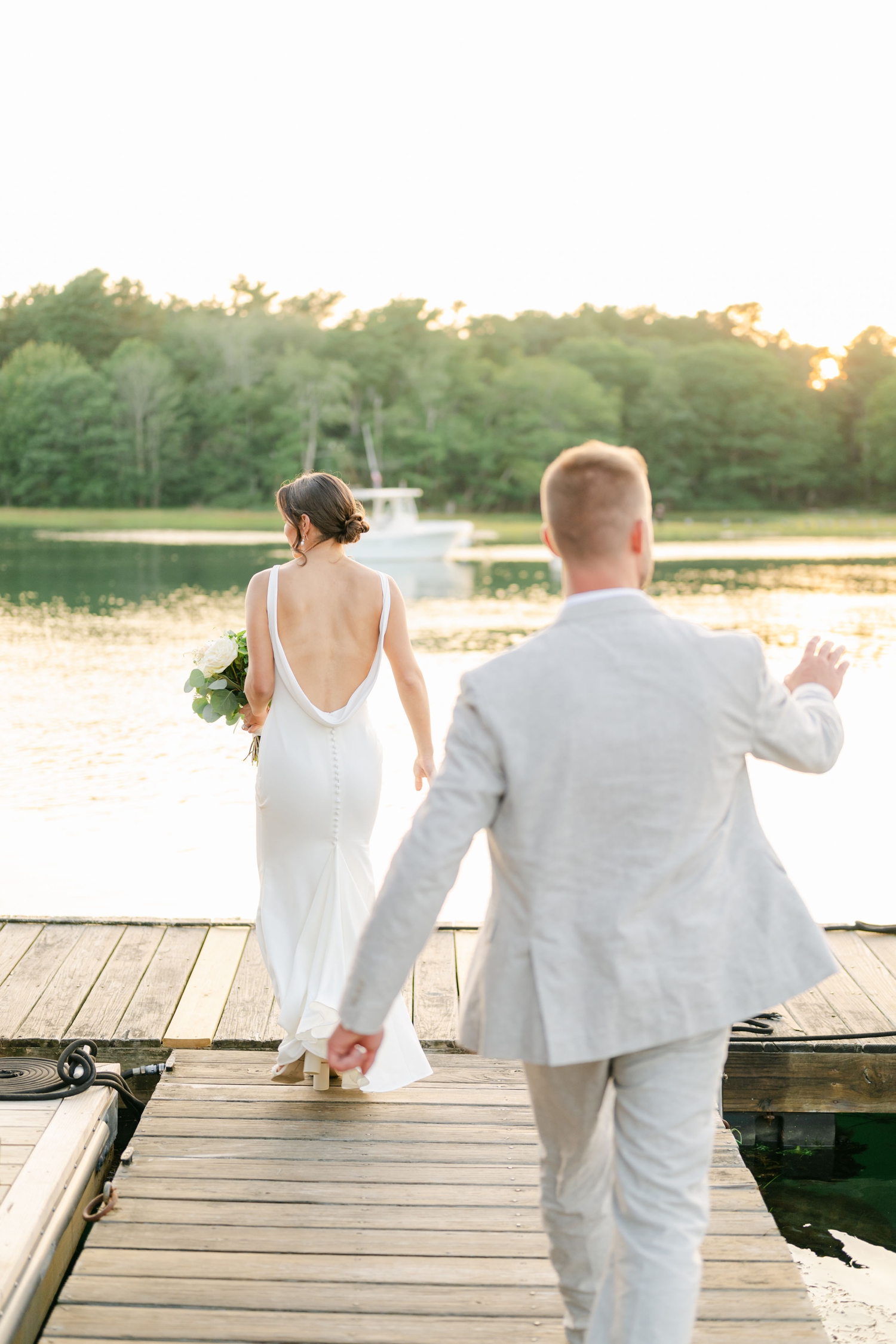 A tented coastal wedding at The Nonantum Resort in Kennebunkport, Maine by Maine Wedding Photographer Emily Brianne Photography