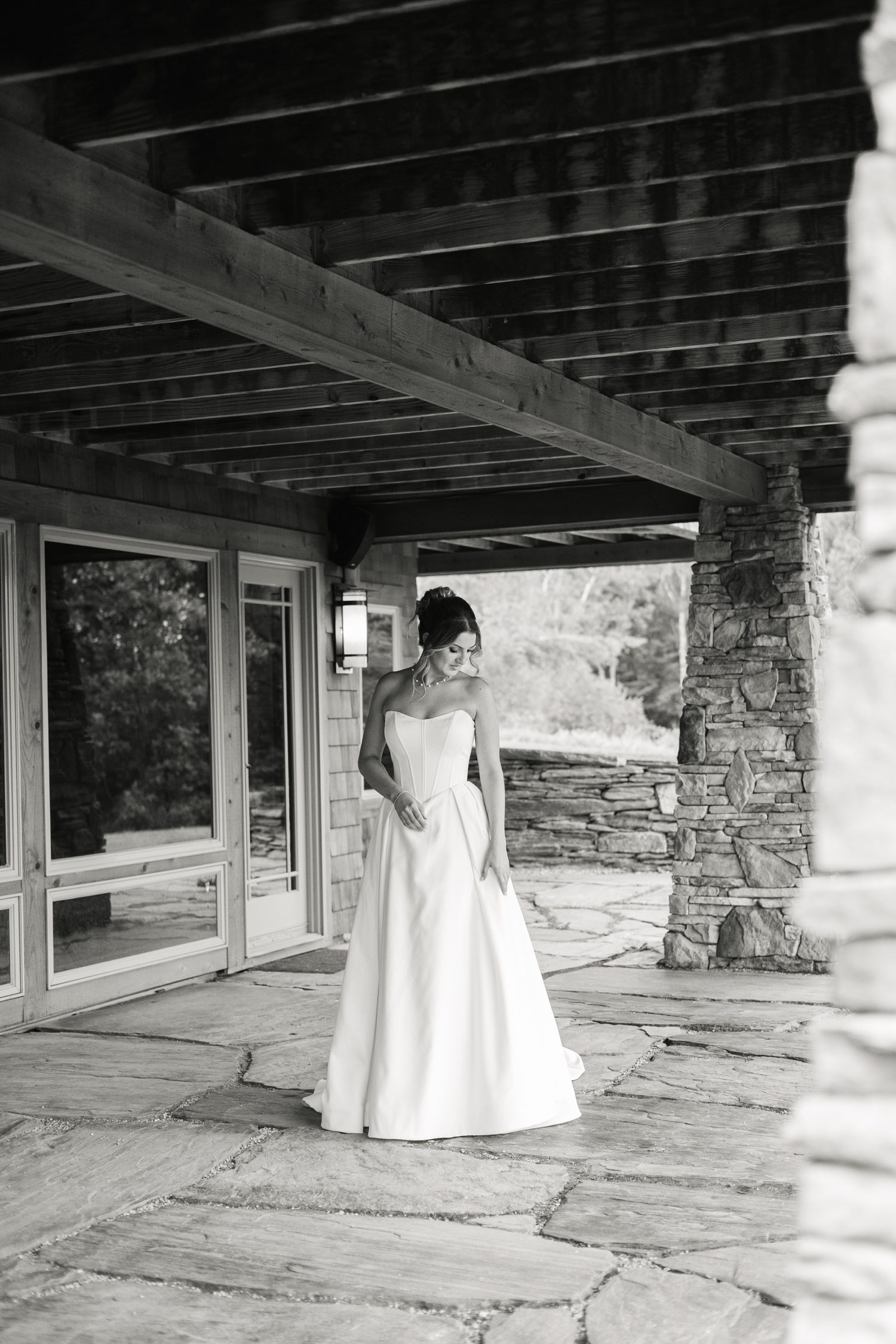 Vermont Mountain Top Resort wedding by Maine Wedding Photographer Emily Brianne Photography
