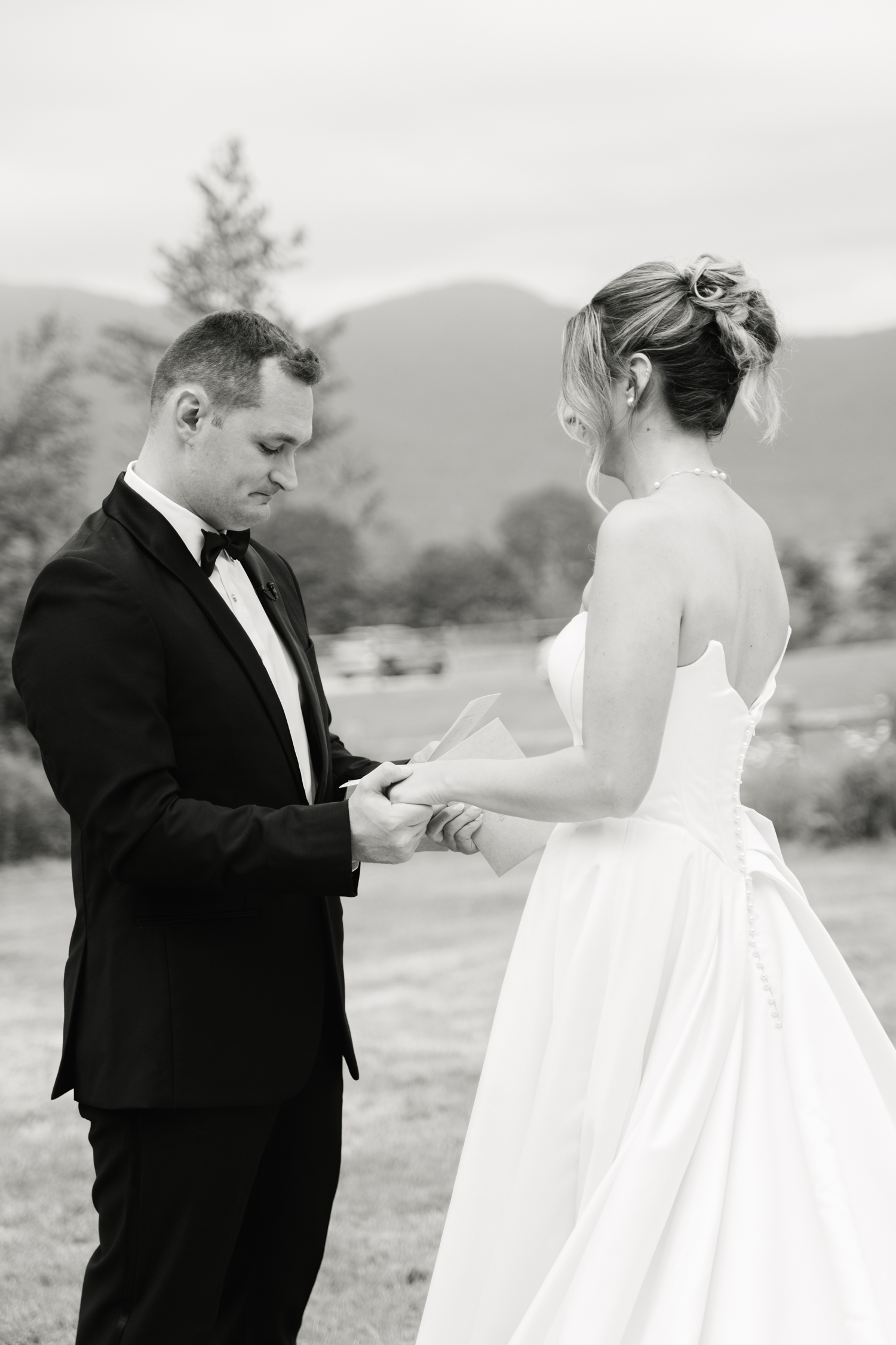 Vermont Mountain Top Resort wedding by Maine Wedding Photographer Emily Brianne Photography