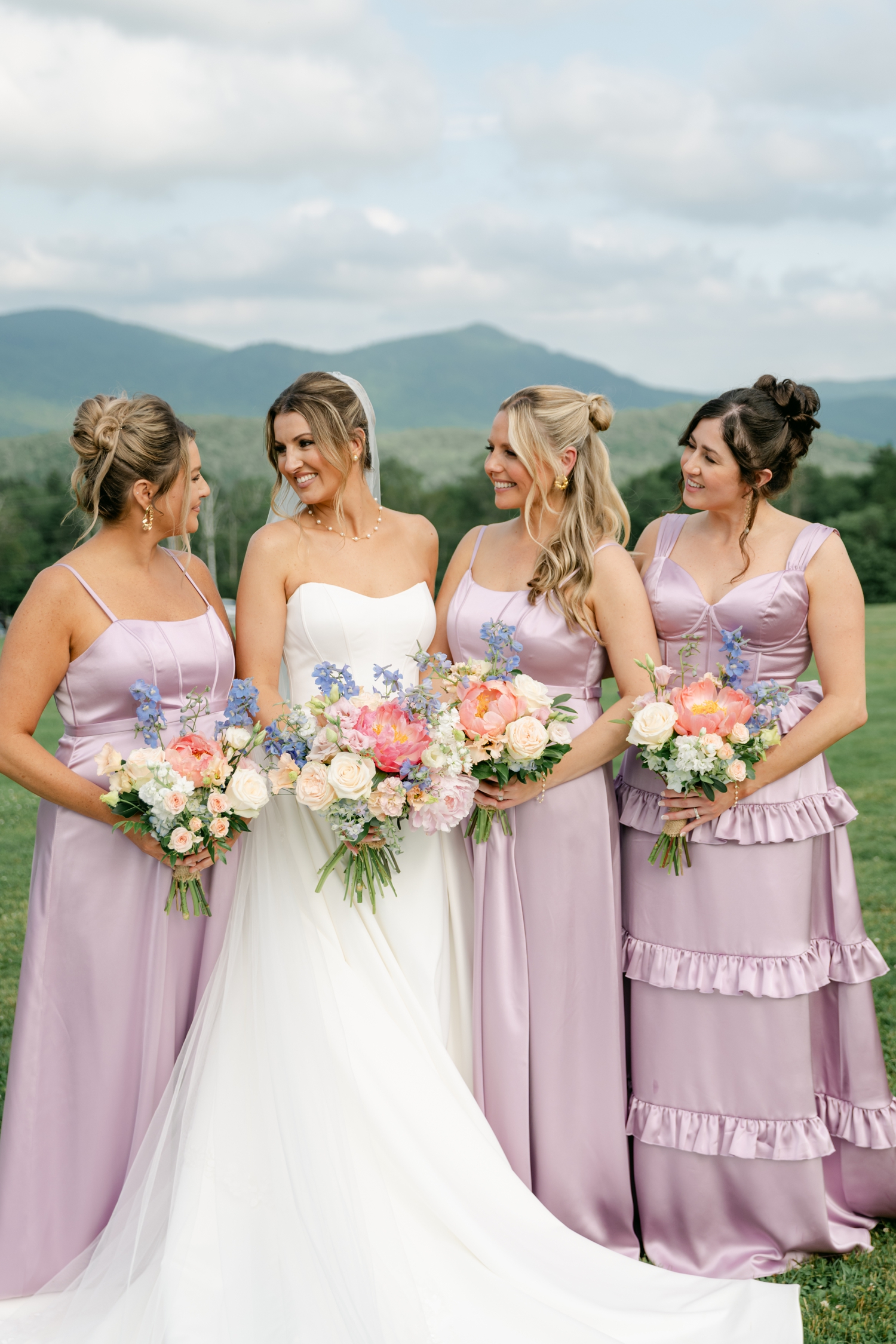 Vermont Mountain Top Resort wedding by Maine Wedding Photographer Emily Brianne Photography