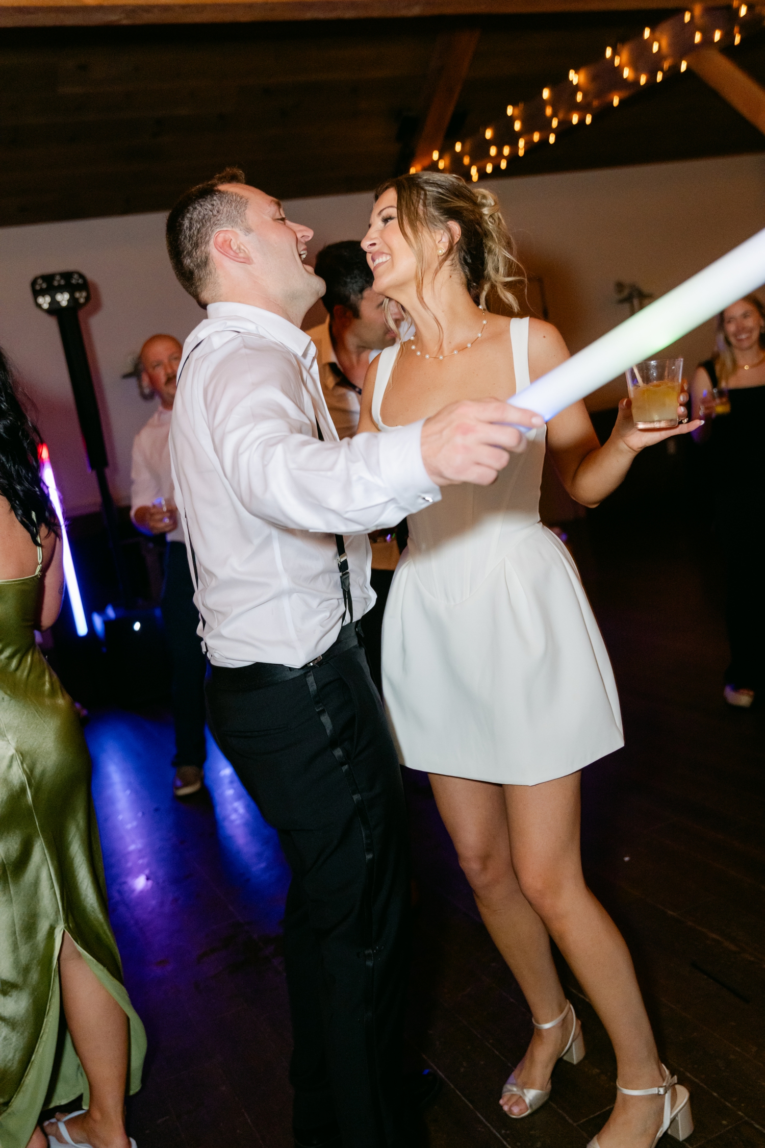 Reception Vermont Mountain Top Resort wedding by Maine Wedding Photographer Emily Brianne Photography