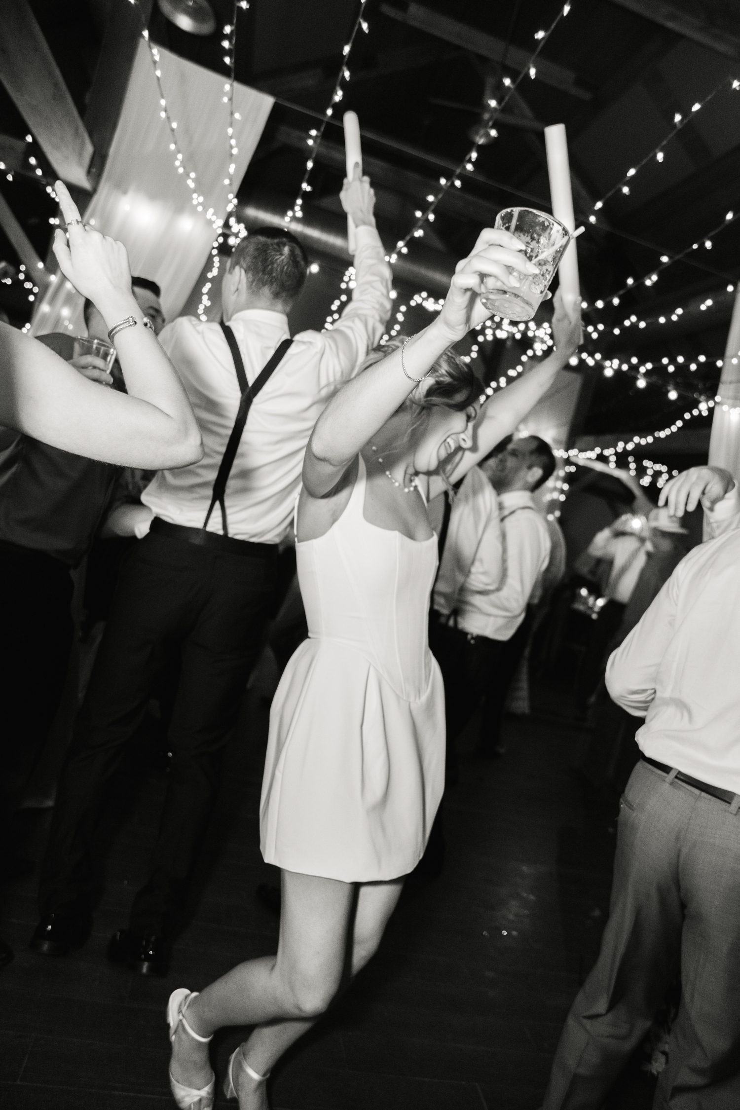 Reception Vermont Mountain Top Resort wedding by Maine Wedding Photographer Emily Brianne Photography